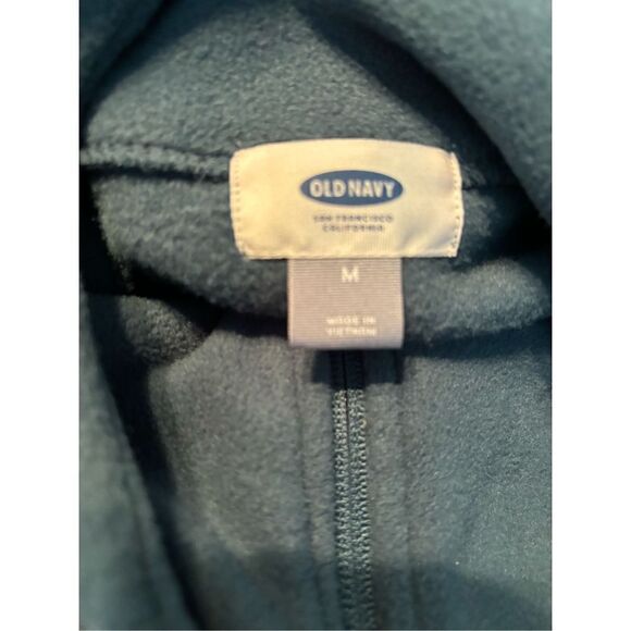 Old Navy Blue Zip Up Fleece Jacket - Picture 5 of 9